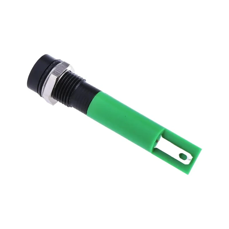 RS PRO Green Panel Mount Indicator 24V 17mA Solder Tab Termination IP67 Recessed 212-171