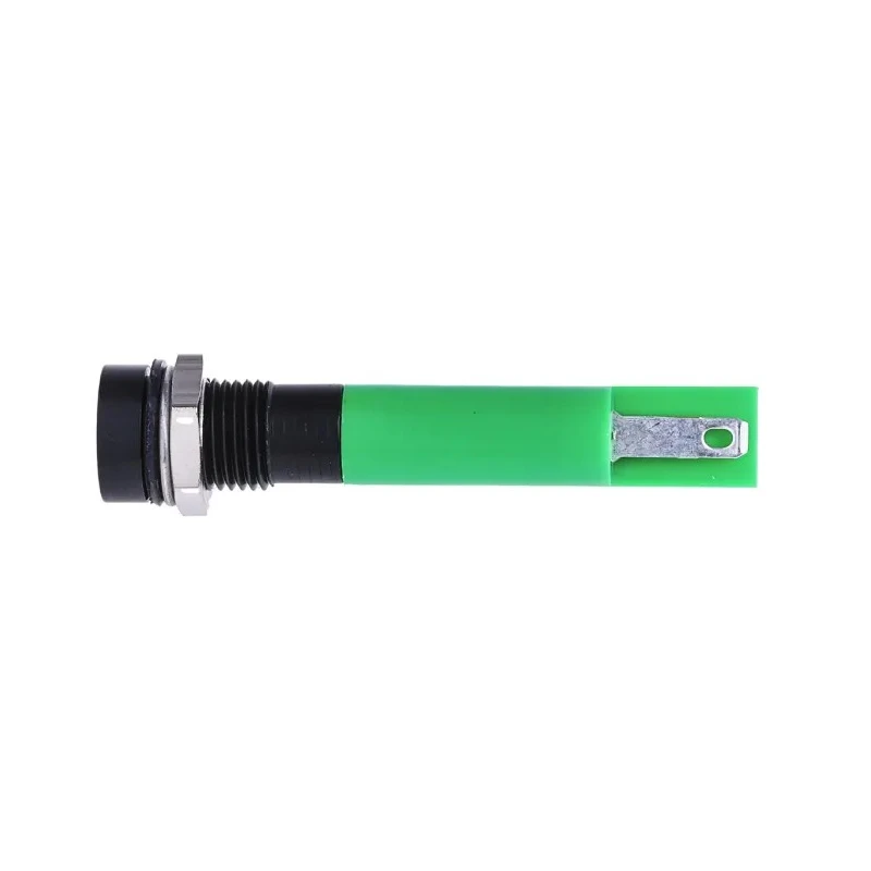 RS PRO Green Panel Mount Indicator 24V 17mA Solder Tab Termination IP67 Recessed 212-171