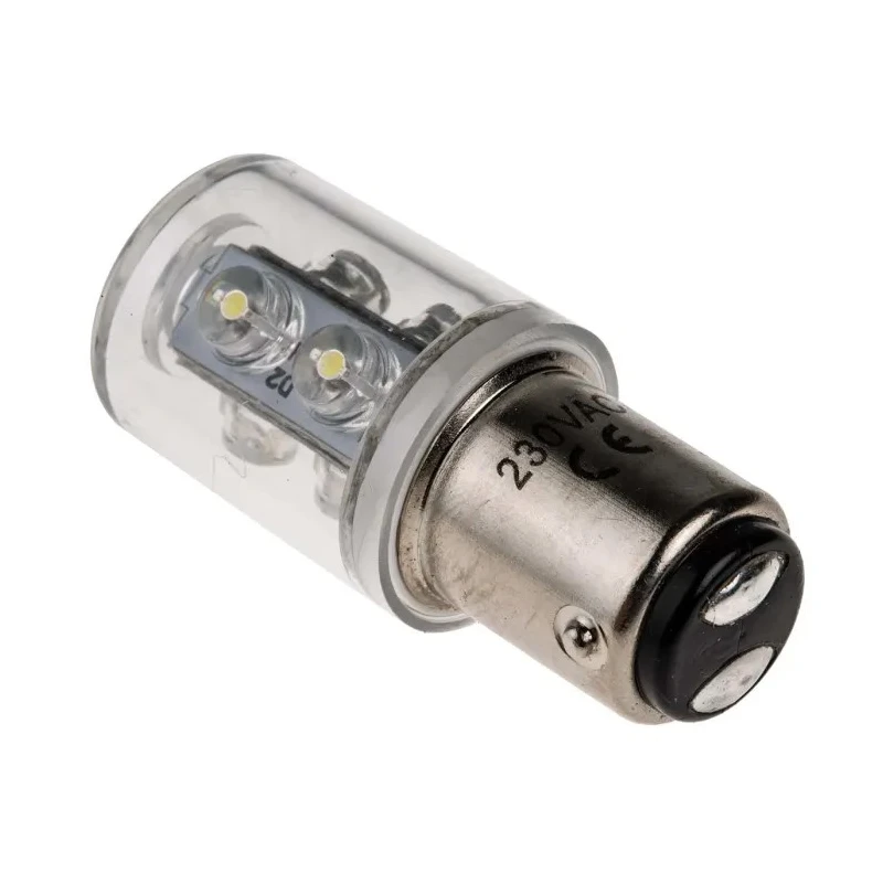 RS PRO LED Lamp White BA15d LED Lamp for Light Towers 6 High Intensity LEDs 360 Degree Illumination 211-308