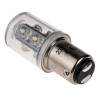 RS PRO LED Lamp White BA15d LED Lamp for Light Towers 6 High Intensity LEDs 360 Degree Illumination 211-308
