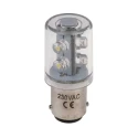 RS PRO LED Lamp White BA15d LED Lamp for Light Towers 6 High Intensity LEDs 360 Degree Illumination 211-308