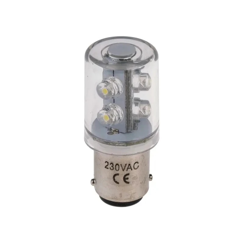 RS PRO LED Lamp White BA15d LED Lamp for Light Towers 6 High Intensity LEDs 360 Degree Illumination 211-308