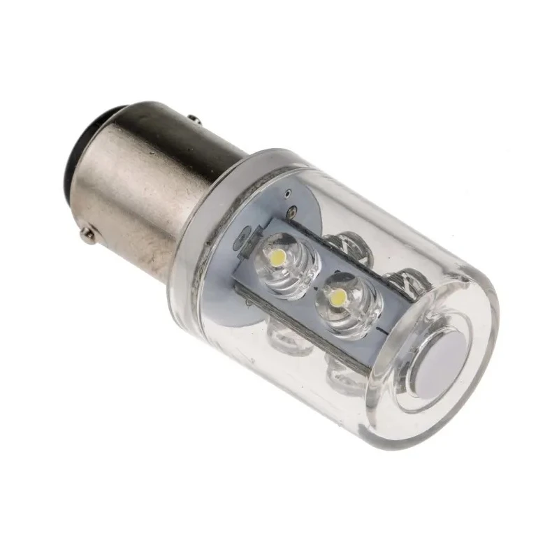 RS PRO LED Lamp White BA15d LED Lamp for Light Towers 6 High Intensity LEDs 360 Degree Illumination 211-308