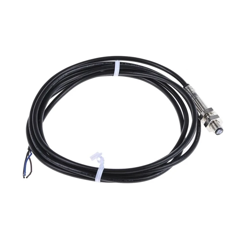 RS PRO Threaded Barrel Inductive Proximity Sensor M8 x 1, PNP Output 30 V DC 200 mA 1.5 mm Detection 164-6092