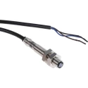 RS PRO Threaded Barrel Inductive Proximity Sensor M8 x 1, PNP Output 30 V DC 200 mA 1.5 mm Detection 164-6092
