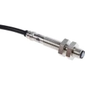 RS PRO Threaded Barrel Inductive Proximity Sensor M8 x 1, PNP Output 30 V DC 200 mA 1.5 mm Detection 164-6092
