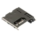 3M 2900 8 Way Right Angle Push-Push MicroSD Memory Card Connector, Solder 2908-05WB-MG