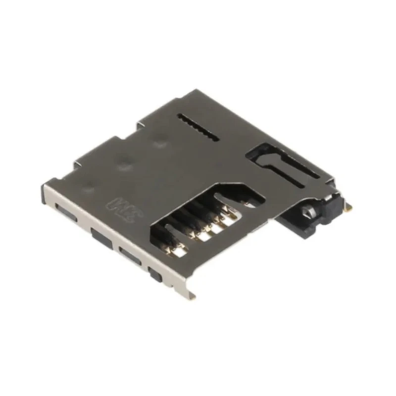 3M 2900 8 Way Right Angle Push-Push MicroSD Memory Card Connector, Solder 2908-05WB-MG