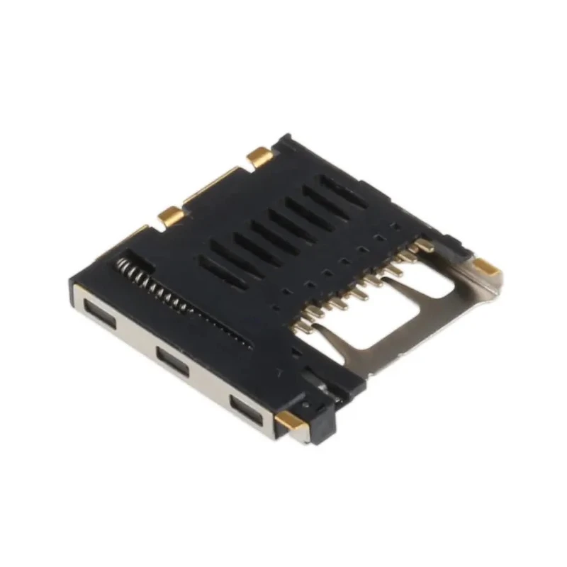3M 2900 8 Way Right Angle Push-Push MicroSD Memory Card Connector, Solder 2908-05WB-MG