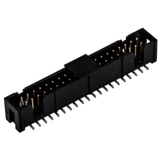 3M 2500 Series Straight Surface PCB Header, 40 Contacts, 2.54 mm Pitch, 2 Row, Shrouded N2540-6V0C-RB-WG