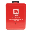 RS PRO 19-Piece High-Speed Steel (HSS) Twist Drill Bit Set for Metal 1 mm to 10 mm 213-001