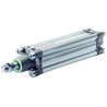 Norgren Pneumatic Piston Rod Cylinder 63mm Bore, 125mm Stroke, Double Acting, Aluminium Body, Air Cushion PRA/802063/M/125