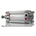 Norgren Pneumatic Piston Rod Cylinder 80mm Bore 100mm Stroke Aluminium Body Double Acting PRA/802080/M/100