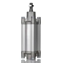 Norgren Pneumatic Piston Rod Cylinder 63mm Bore, 160mm Stroke, Aluminium Body, Double Acting, PRA/802063/M/160