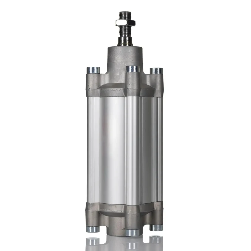 Norgren Pneumatic Piston Rod Cylinder 63mm Bore, 160mm Stroke, Aluminium Body, Double Acting, PRA/802063/M/160