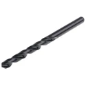 RS PRO High-Speed Steel (HSS) Twist Drill Bit 7.5 mm Diameter, 110 mm Overall Length, Black Finish, Cylindrical 213-130
