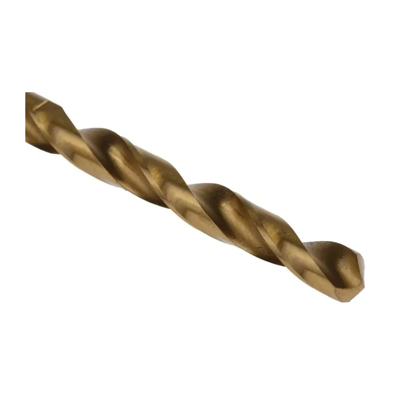 RS PRO High-Speed Steel (HSS) Spiral Flute Jobber Drill Bit Set, 5.1 mm Diameter, 86 mm Overall Length, Tin Coated 213-196