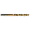 RS PRO High-Speed Steel (HSS) Spiral Flute Jobber Drill Bit Set, 5.1 mm Diameter, 86 mm Overall Length, Tin Coated 213-196