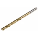RS PRO HSS Jobber Drill Bit, Titanium Nitride Coated, 86mm Overall Length, 4.9mm Shank Size, Tin Coated Finish, 10 213-219