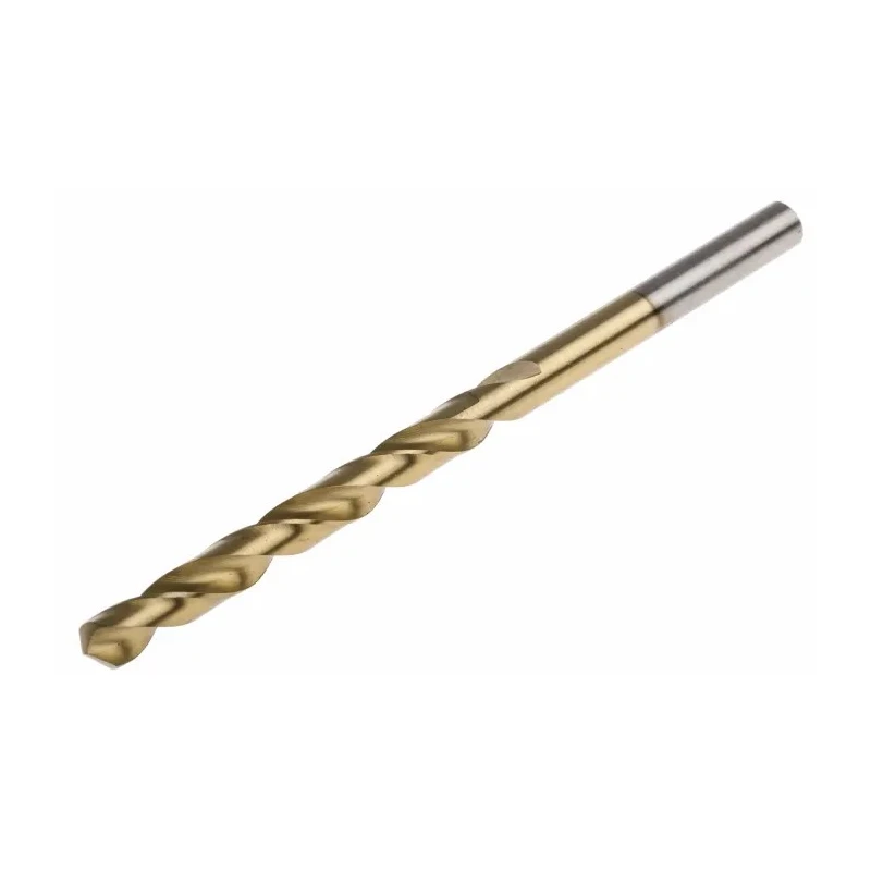 RS PRO HSS Jobber Drill Bit, Titanium Nitride Coated, 86mm Overall Length, 4.9mm Shank Size, Tin Coated Finish, 10 213-219