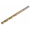 RS PRO HSS Jobber Drill Bit, Titanium Nitride Coated, 86mm Overall Length, 4.9mm Shank Size, Tin Coated Finish, 10 213-219