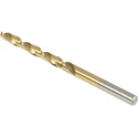 RS PRO High Speed Steel (HSS) Titanium Nitride Coated Jobber Drill Bit, 5 mm Size, 86 mm Overall Length, Cylindrical 213-203