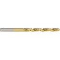 RS PRO High Speed Steel (HSS) Titanium Nitride Coated Jobber Drill Bit, 5 mm Size, 86 mm Overall Length, Cylindrical 213-203
