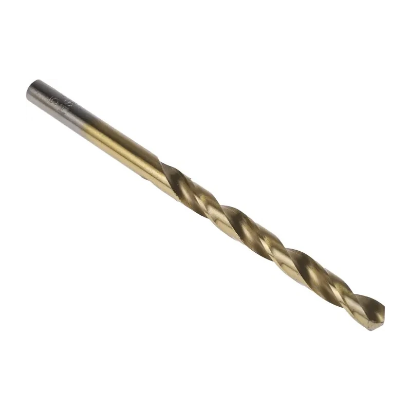 RS PRO High Speed Steel (HSS) Titanium Nitride Coated Jobber Drill Bit Set 5.4mm Shank Size 93mm Overall Length 10 213-231