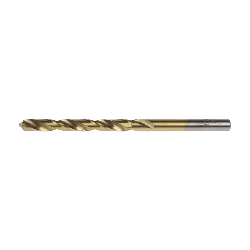 RS PRO High Speed Steel (HSS) Titanium Nitride Coated Jobber Drill Bit Set 5.4mm Shank Size 93mm Overall Length 10 213-231