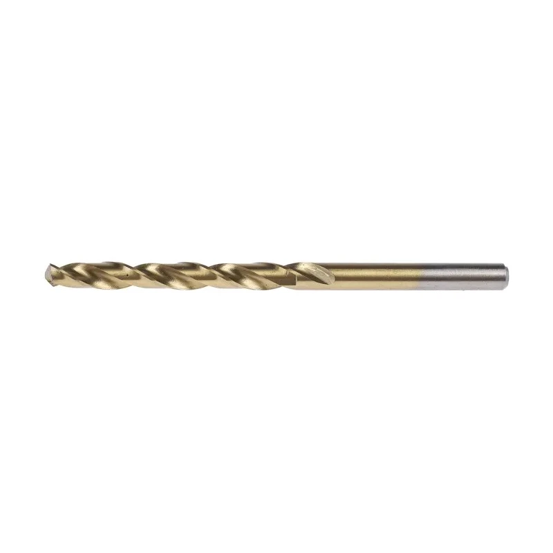 RS PRO HSS Titanium Nitride Coated Jobber Drill Bit 6.1 mm Diameter, 101 mm Overall Length, 63 mm Drilling Length, 4 213-247