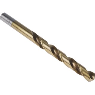 RS PRO High-Speed Steel (HSS) Titanium Nitride Coated Jobber Drill Bit Set, 10.5 mm Shank Size, 133 mm Overall 213-326