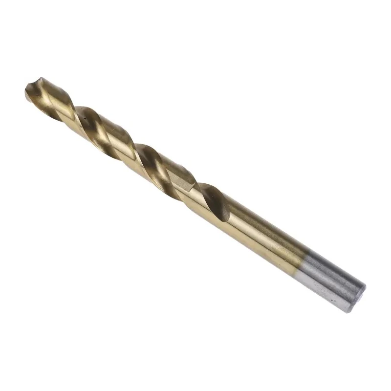 RS PRO High-Speed Steel (HSS) Titanium Nitride Coated Jobber Drill Bit Set, 10.5 mm Shank Size, 133 mm Overall 213-326