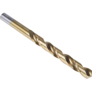 RS PRO High-Speed Steel (HSS) Jobber Drill Bit 5 mm Diameter, 142 mm Overall Length, 118° Point Angle, Tin Coated 213-461