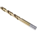 RS PRO High-Speed Steel (HSS) Jobber Drill Bit 5 mm Diameter, 142 mm Overall Length, 118° Point Angle, Tin Coated 213-461