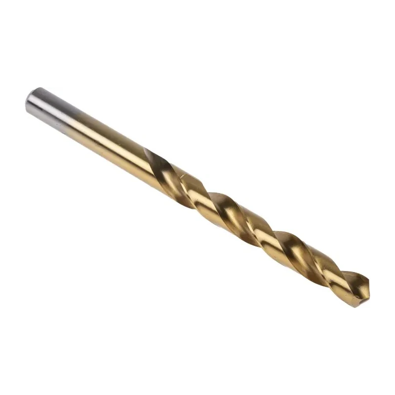 RS PRO High Speed Steel (HSS) Titanium Nitride Coated Jobber Drill Bit 10mm Size 133mm Overall Length 10 Pieces 213-499