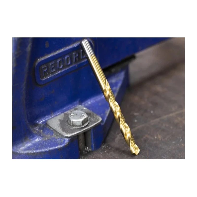 RS PRO High Speed Steel (HSS) Titanium Nitride Coated Jobber Drill Bit 10mm Size 133mm Overall Length 10 Pieces 213-499