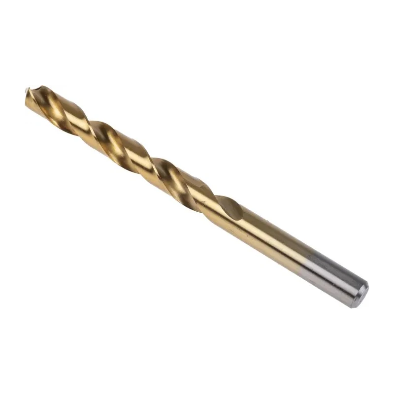 RS PRO High Speed Steel (HSS) Titanium Nitride Coated Jobber Drill Bit 10mm Size 133mm Overall Length 10 Pieces 213-499