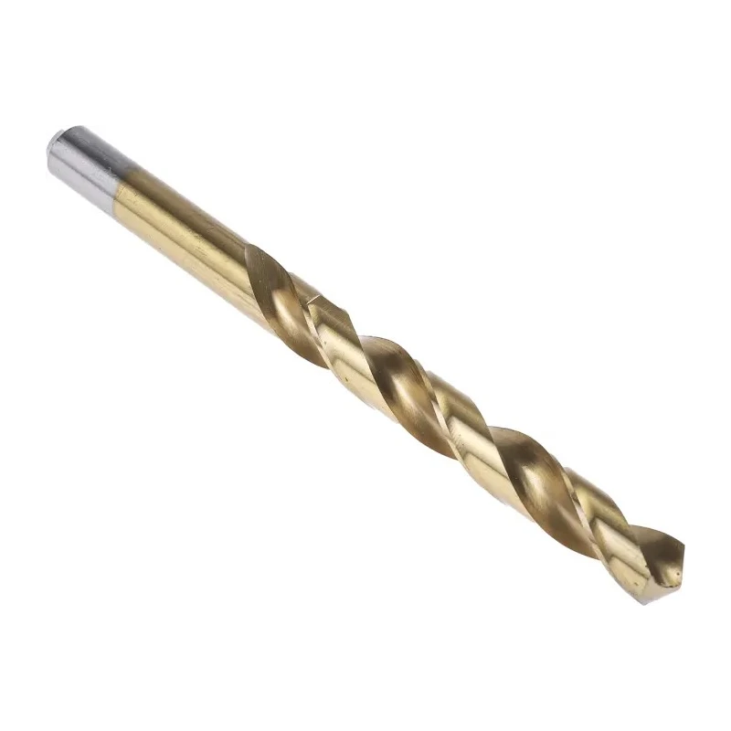 RS PRO High-Speed Steel Tin Coated Jobber Drill Bit 11.5mm Shank Size, 142mm Overall Length, 118° Point Angle, 5 213-506