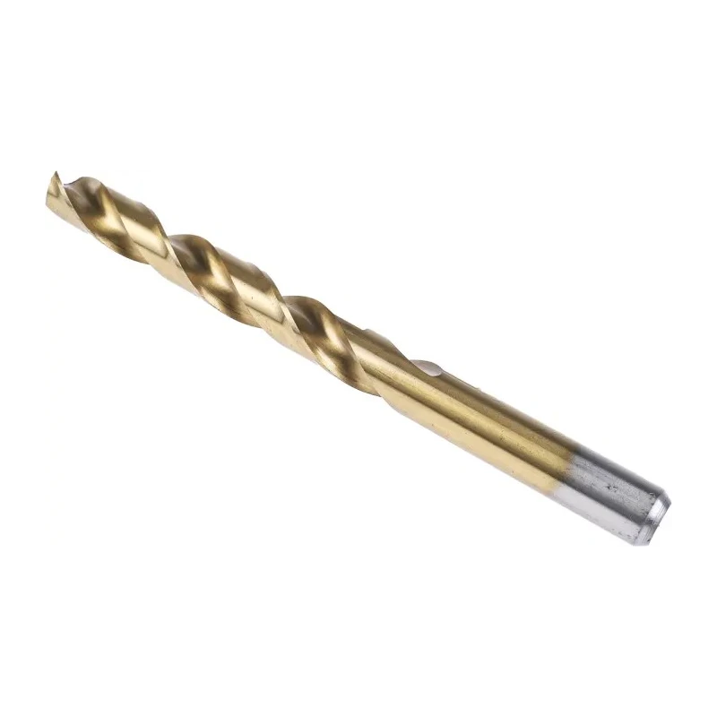 RS PRO High-Speed Steel Tin Coated Jobber Drill Bit 11.5mm Shank Size, 142mm Overall Length, 118° Point Angle, 5 213-506