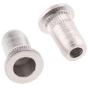 Böllhoff Plain Stainless Steel Threaded Insert M3 with 7 mm Flange Diameter, 5 mm Fixing Hole Diameter, 9.3 mm 23306030015