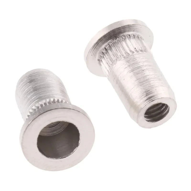 Böllhoff Plain Stainless Steel Threaded Insert M3 with 7 mm Flange Diameter, 5 mm Fixing Hole Diameter, 9.3 mm 23306030015