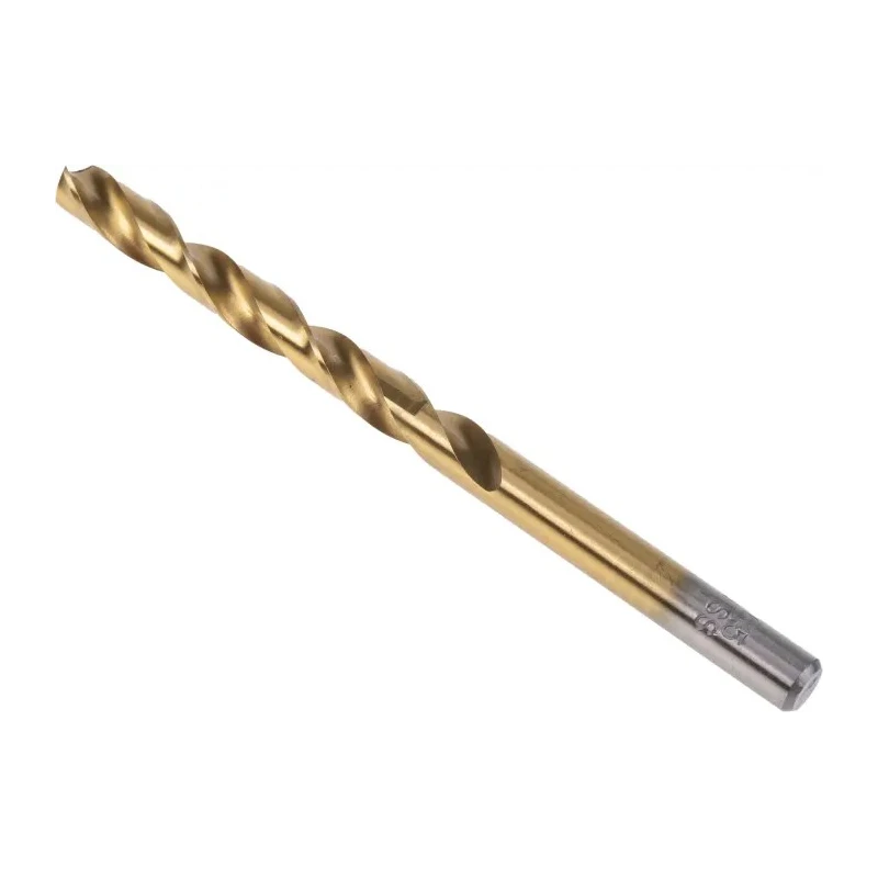 RS PRO HSS Twist Drill Bit 6.5mm Size, 101mm Overall Length, Titanium Nitride Finish, 10 Pieces 213-613