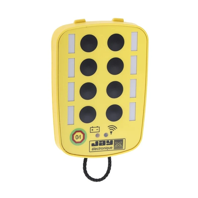 Jay Electronique 8 Button Remote Key FM Modulation 18 Channels Range 50 m OREL82SL1