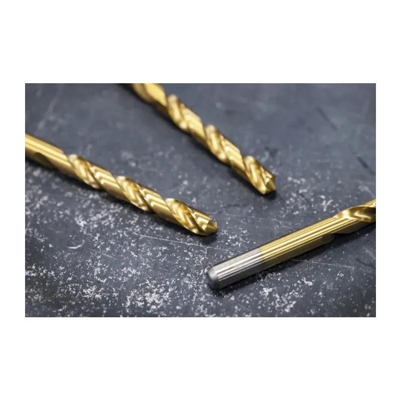 RS PRO HSS Titanium Nitride Coated Jobber Drill Bit, 8.5 mm Diameter, 117 mm Overall Length, Right Hand Cutting, 10 213-691