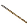 RS PRO High-Speed Steel (HSS) Titanium Nitride Coated Jobber Drill Bit 3.4mm Diameter 70mm Overall Length 10 Pieces 213-742