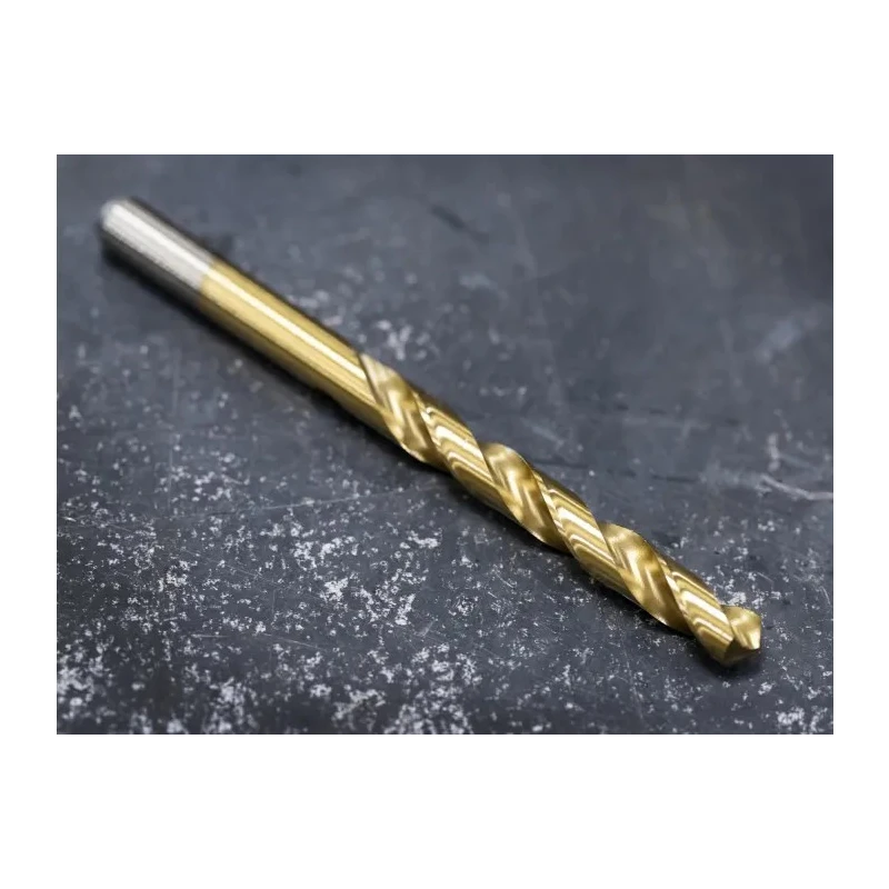 RS PRO HSS Titanium Nitride Coated Jobber Drill Bit, 8.5 mm Diameter, 117 mm Overall Length, Right Hand Cutting, 10 213-691