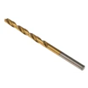 RS PRO High-Speed Steel (HSS) Tin Coated Jobber Drill Bit Set, 3.9 mm Shank Size, 75 mm Overall Length, 10 Pieces 213-837