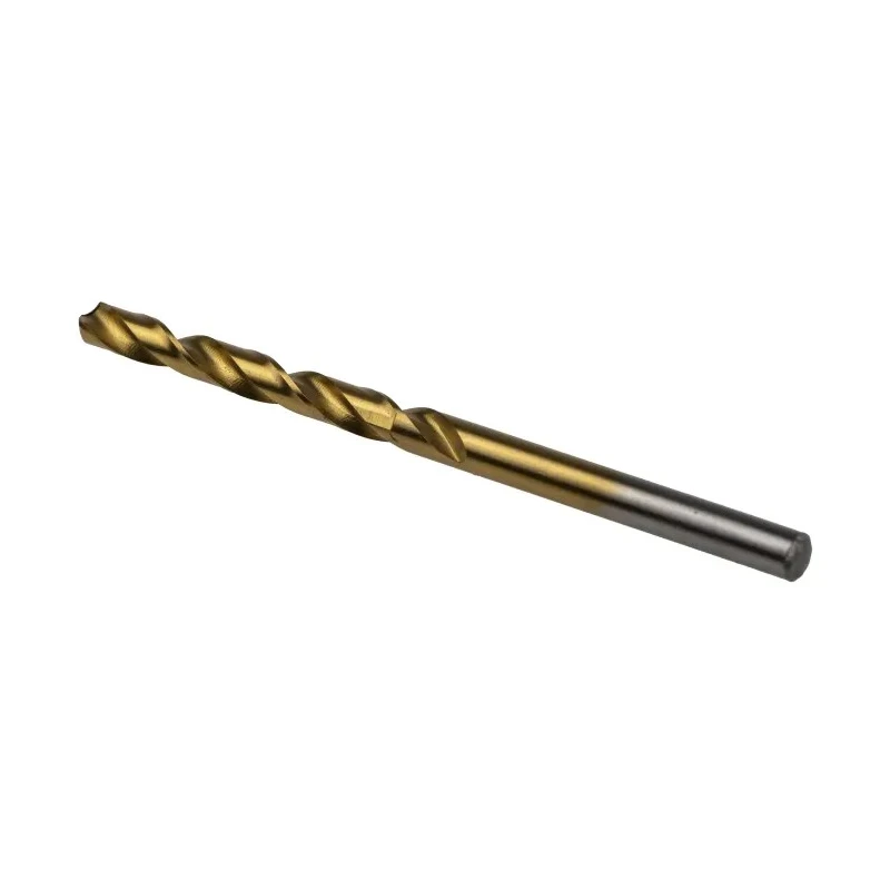 RS PRO High Speed Steel Jobber Drill Bit 75mm Overall Length Titanium Nitride Coated 4.2mm Shank Diameter 10 Pieces 213-809