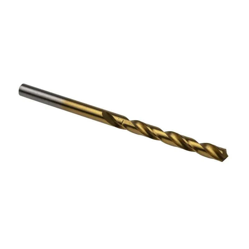 RS PRO High Speed Steel Jobber Drill Bit 75mm Overall Length Titanium Nitride Coated 4.2mm Shank Diameter 10 Pieces 213-809
