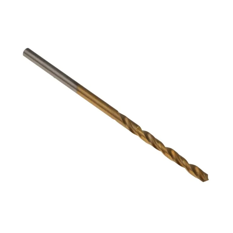 RS PRO High Speed Steel (HSS) Titanium Nitride Coated 49mm Overall Length 2mm Shank Drill Bit Set 10 Pieces 213-916